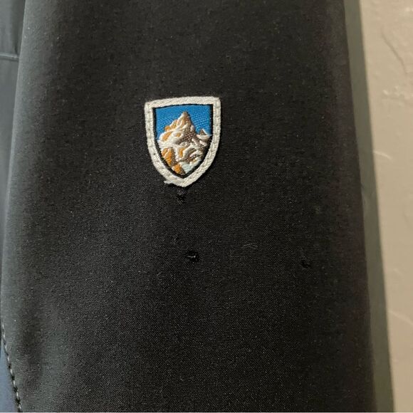 Kuhl Impakt Full Zip Water Repellent Fleece Lined Jacket Gray Navy Men's Large - Picture 4 of 14